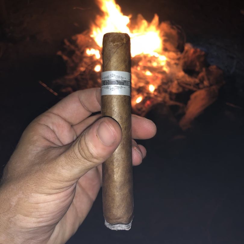 Columbus Cigar Silver S. Camping in Baskinta.