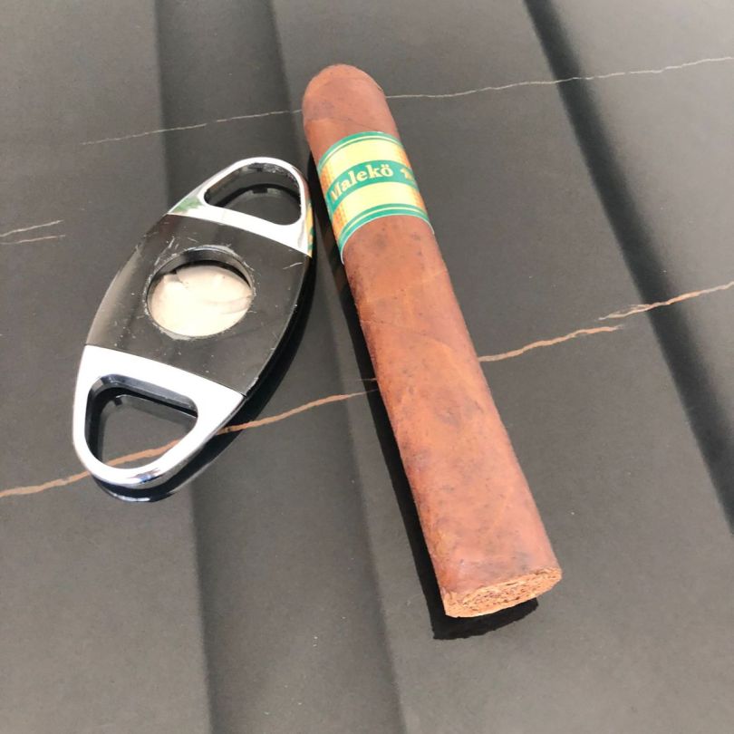 Maleko cigar purchased from Maison M Dbayeh, Lebanon.