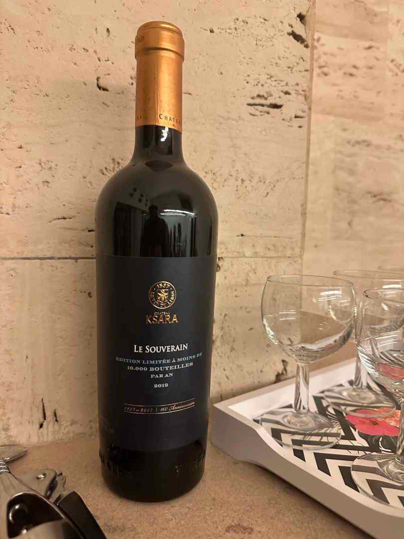 Review of Lebanese Wines by a top Lebanese Wine Reviewer: Chateau Ksara Le Souverain 2019