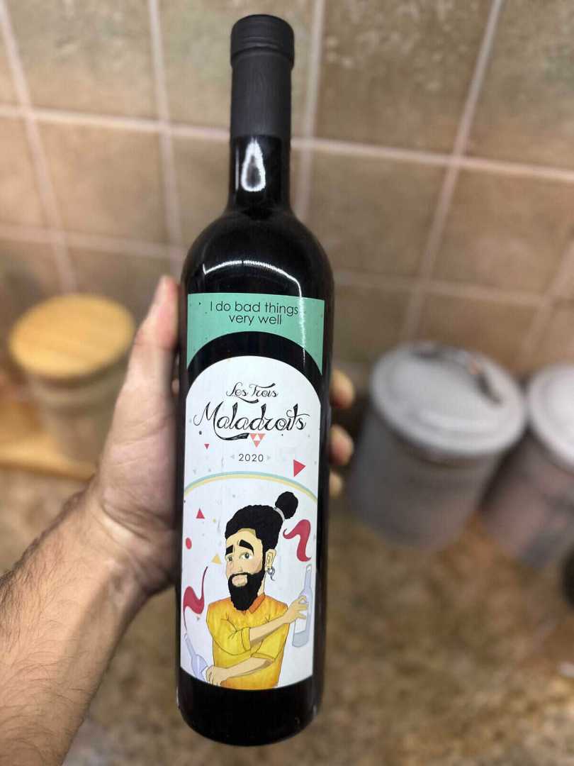 Review of the Lebanese wine called Les Trois Maladroits
