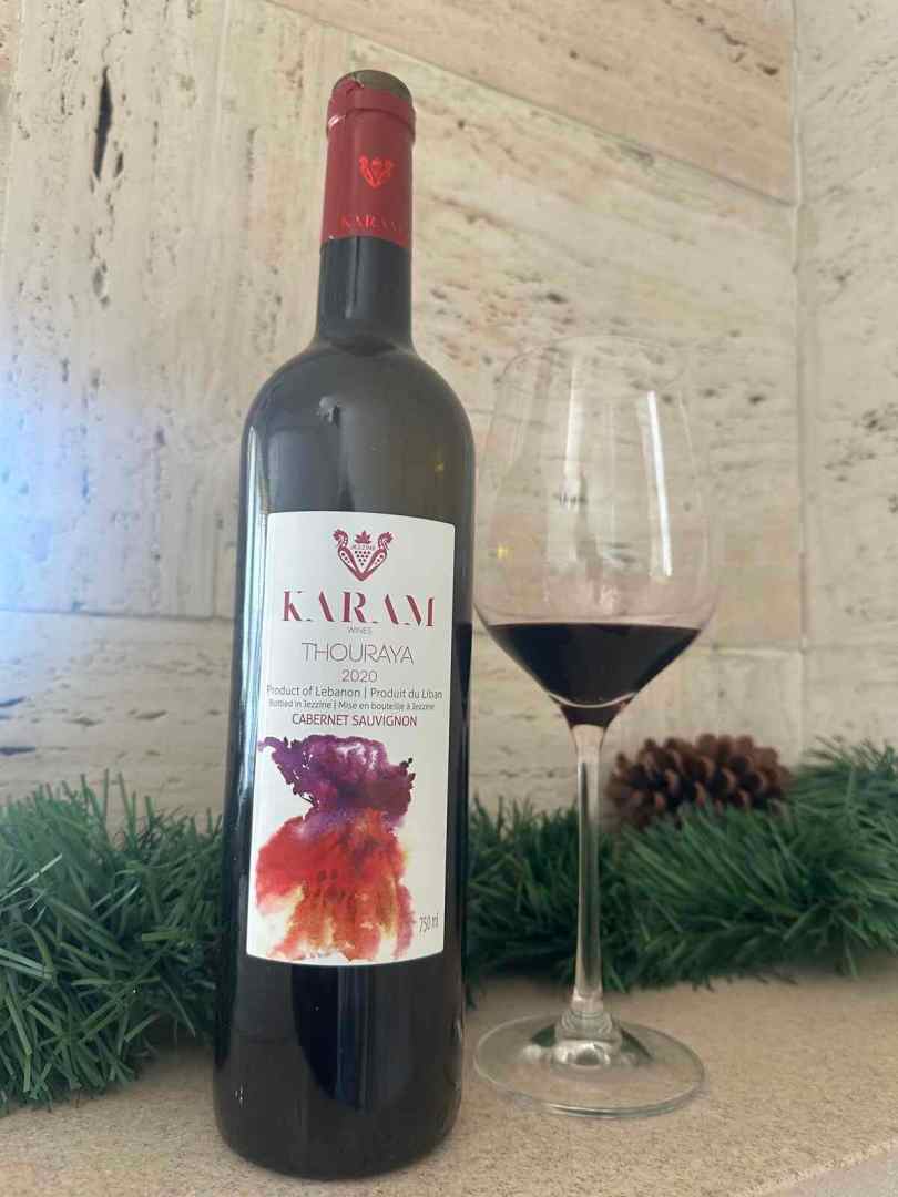 A Review of the Lebanese wine called Karam Wines Thouraya Cabernet Sauvignon in Lebanon