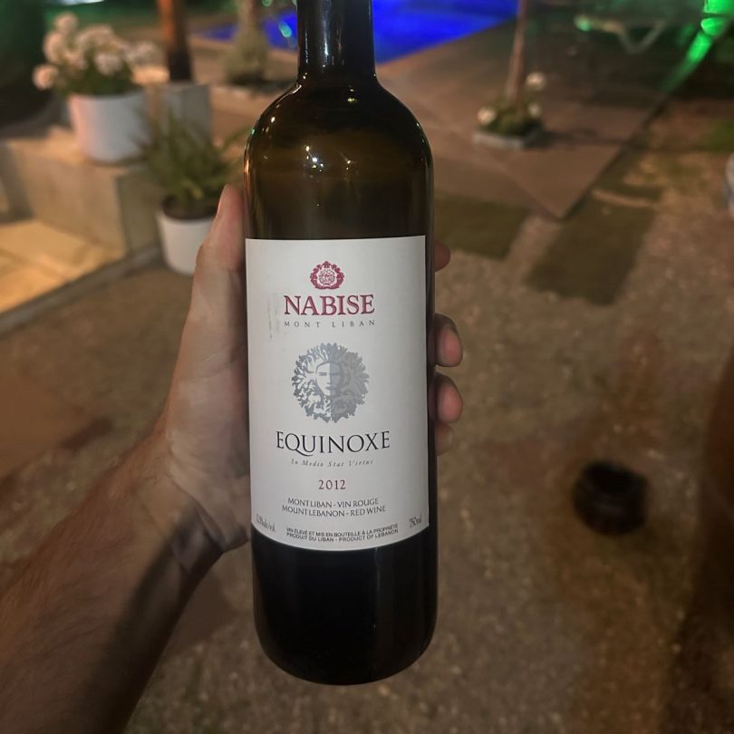 Review of Chateau Nabise Equinoxe 2012
